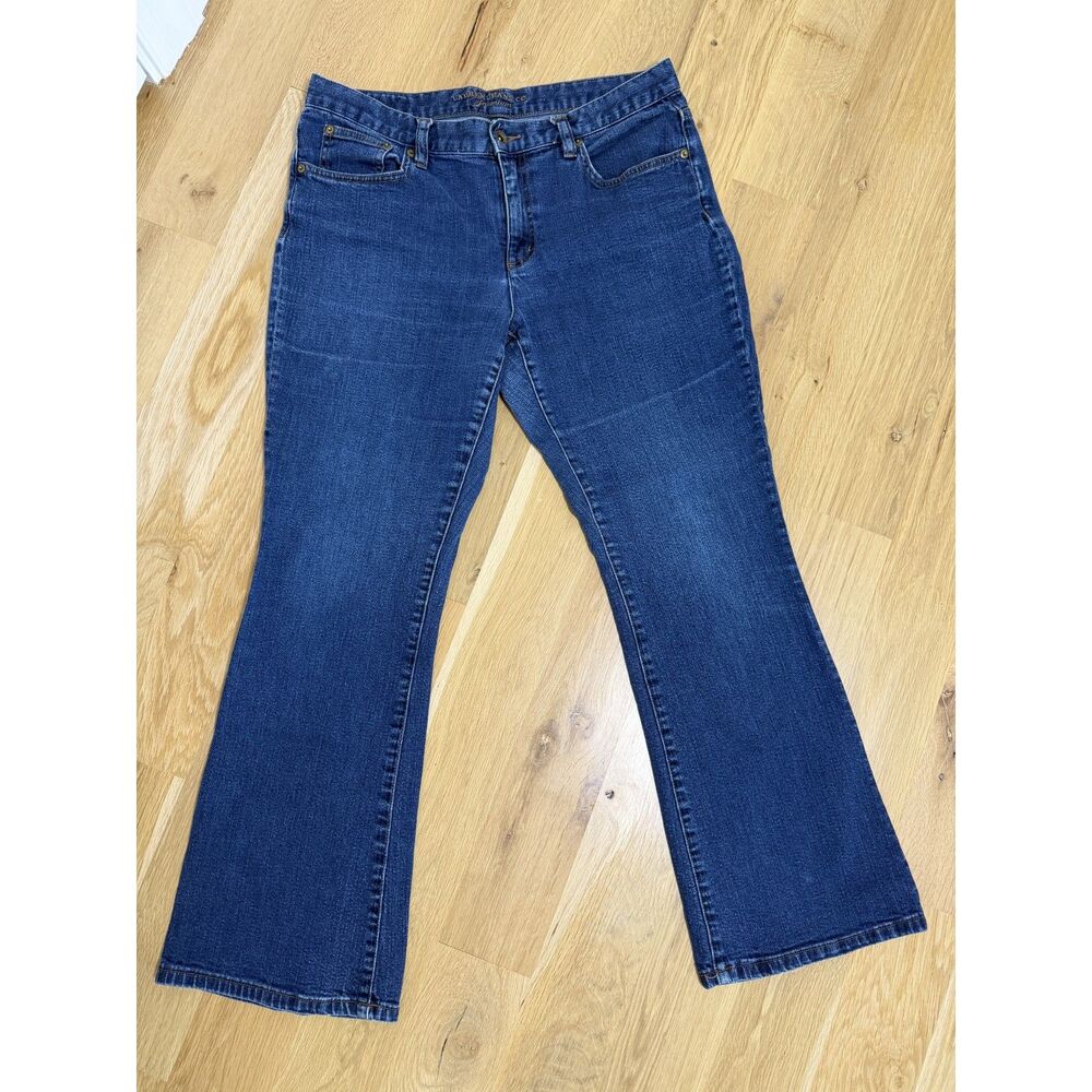 Lauren Ralph Lauren Size 12 Jeans Contemporary Bootcut Medium Wash Blue DenimEUC